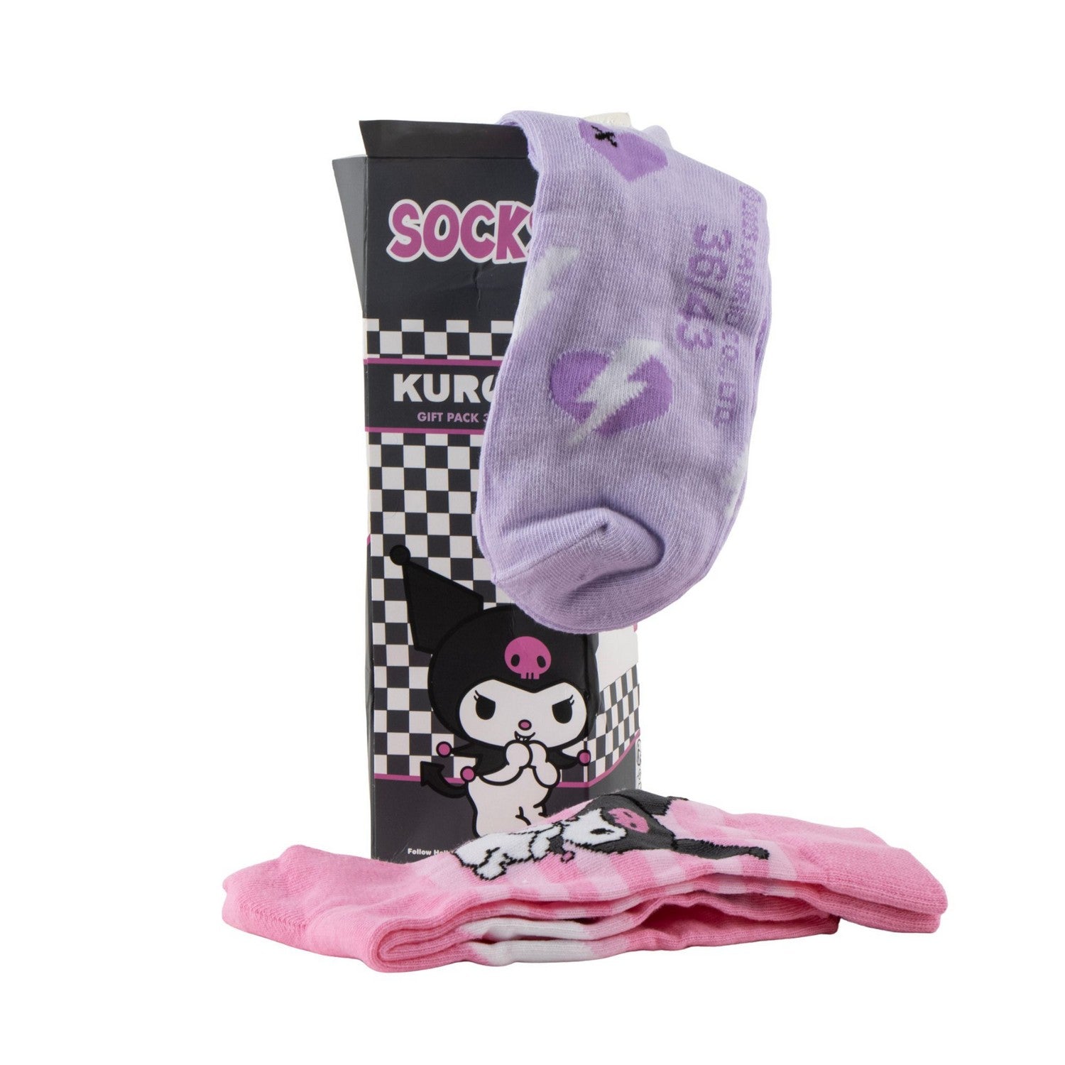 Hello Kitty & Friends 3 Pcs Socks Kuromi Set 2900003046