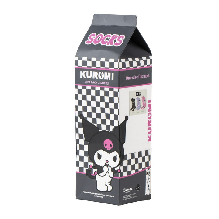 Hello Kitty & Friends 3 Pcs Socks Kuromi Set 2900003046
