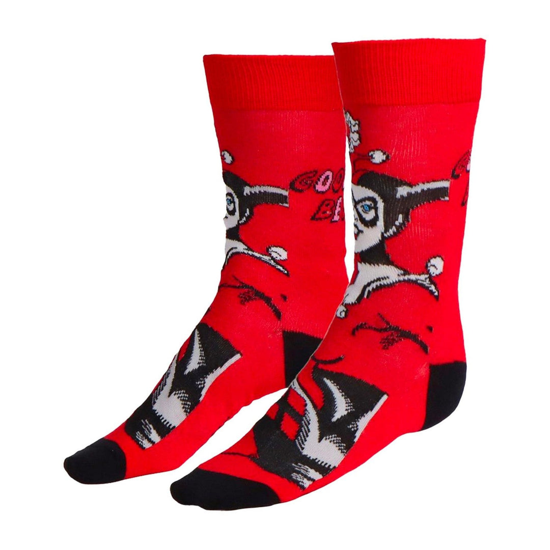 Dc 3 Pieces Socks Harley Quinn Red Set 2900003050