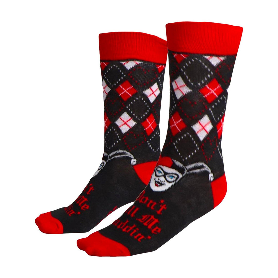 Dc 3 Pieces Socks Harley Quinn Red Set 2900003050