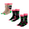 Wicked 3 Pieces Socks Orange Set 2900003051