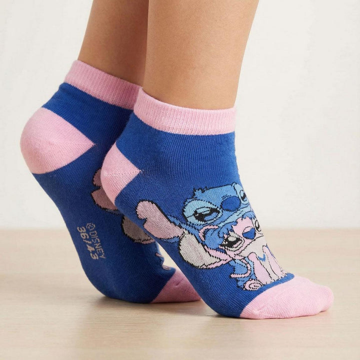 Disney Ankle Socks 2 Pair Pack Lilo & Stitch 2900003288