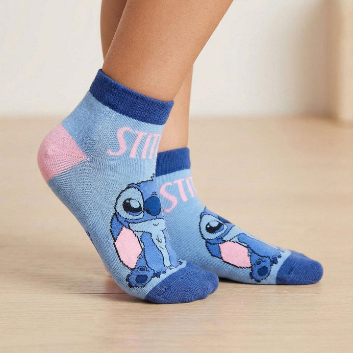 Disney Ankle Socks 2 Pair Pack Lilo & Stitch 2900003288