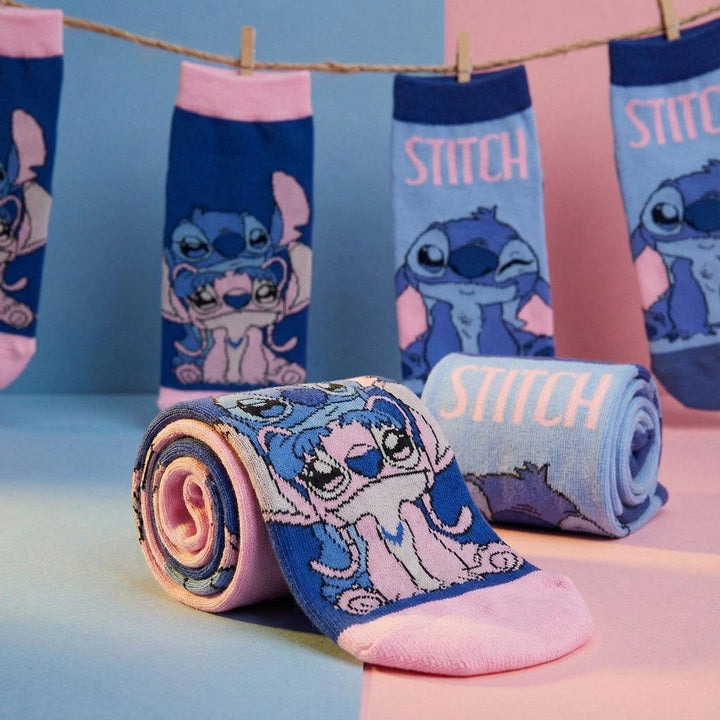 Disney Ankle Socks 2 Pair Pack Lilo & Stitch 2900003288