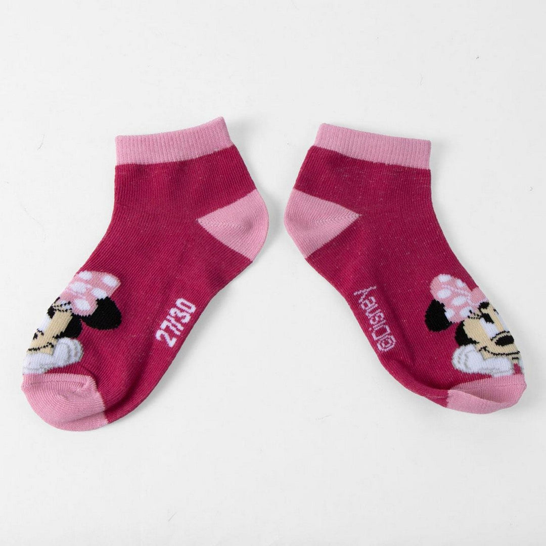 Disney Mickey & Minnie Ankle Socks 7 Pair Pack Mouse 2900003307