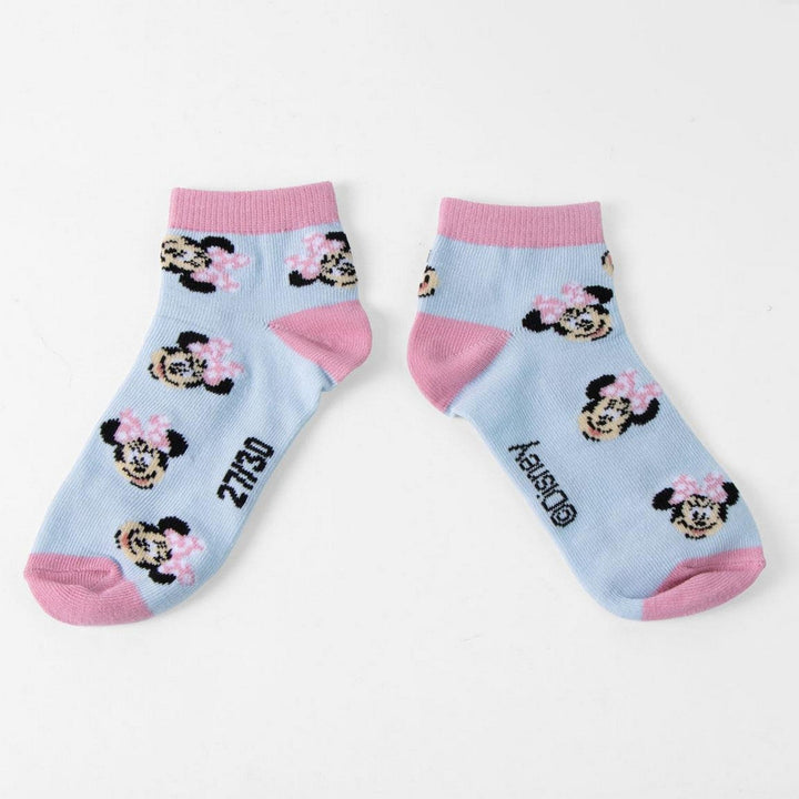 Disney Mickey & Minnie Ankle Socks 7 Pair Pack Mouse 2900003307