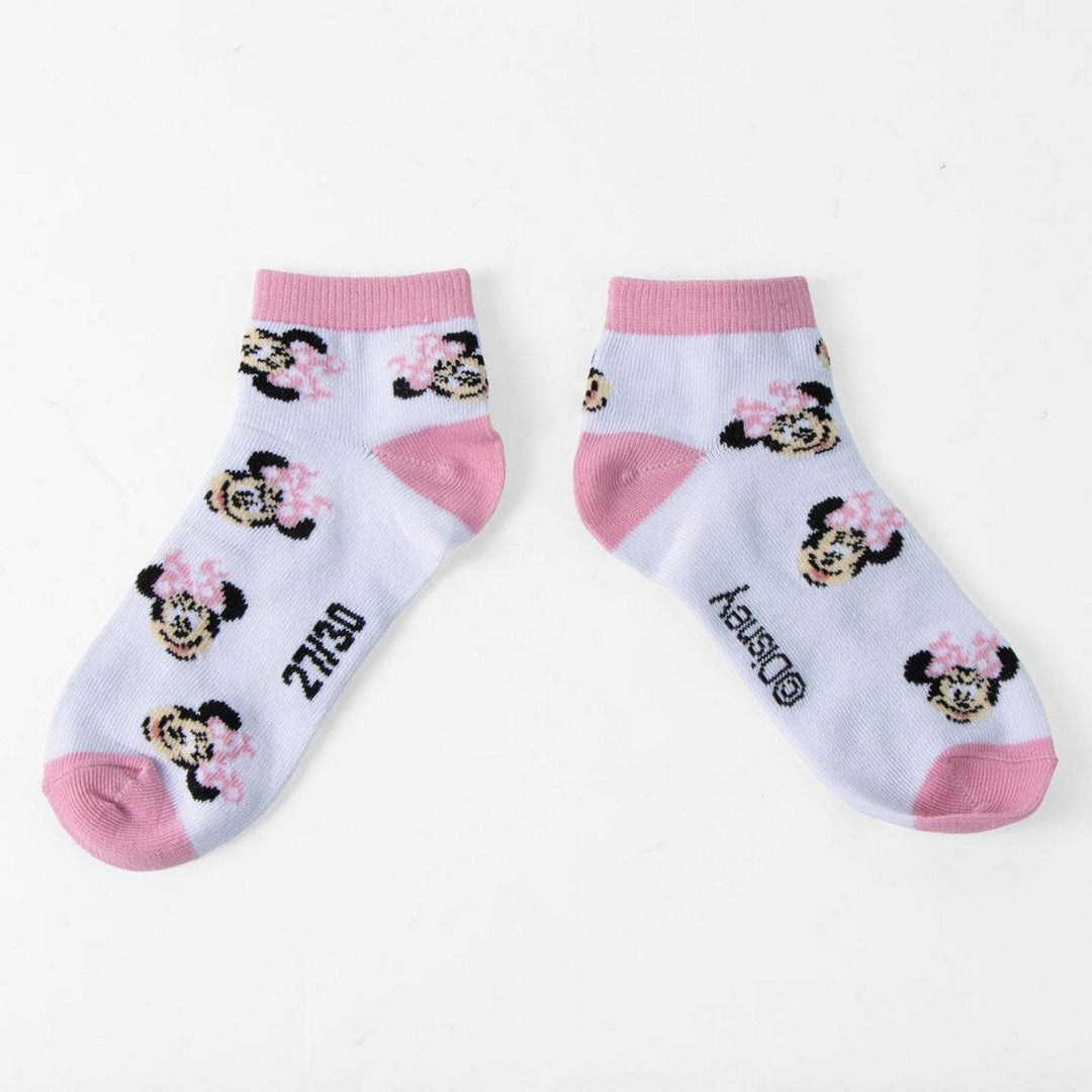 Disney Mickey & Minnie Ankle Socks 7 Pair Pack Mouse 2900003307
