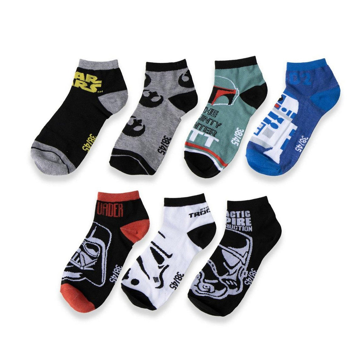 Star Wars 12 Pcs Sock Set 2900003402