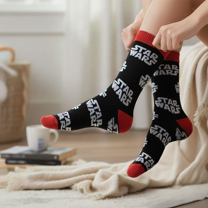 Star Wars Socks Adult - Black/Red 2900003409