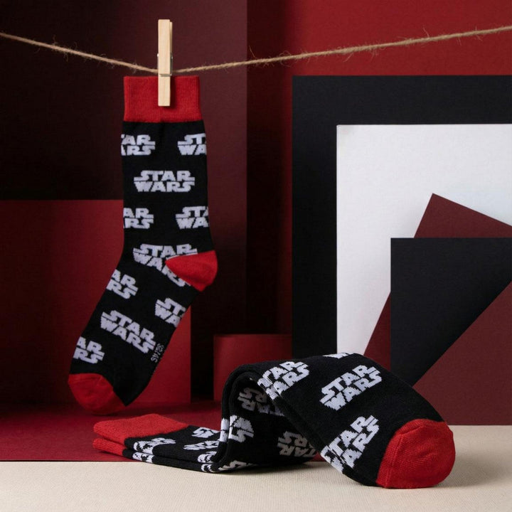 Star Wars Socks Adult - Black/Red 2900003409