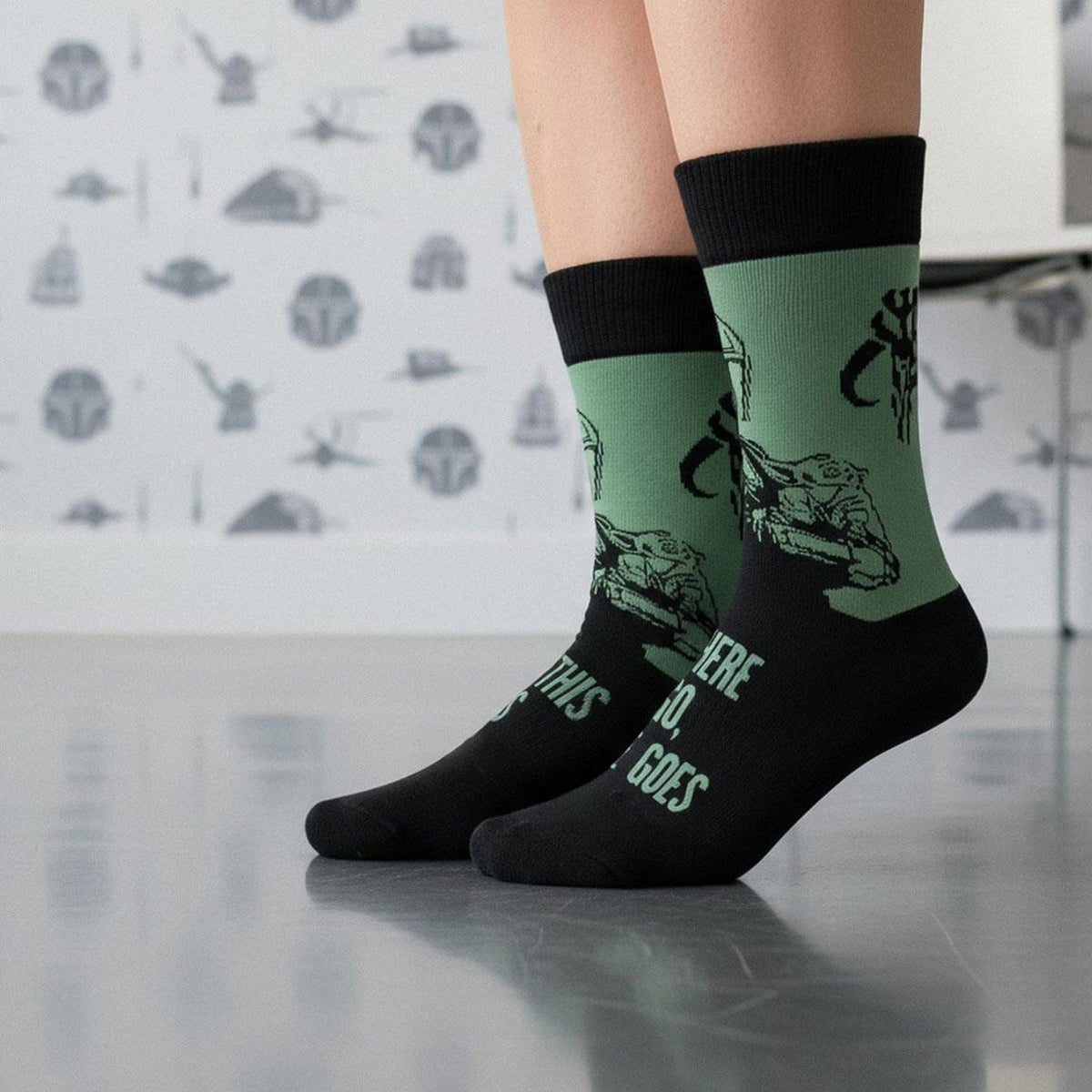 Star Wars Single Pack Socks Adult The Mandalorian 2900003411