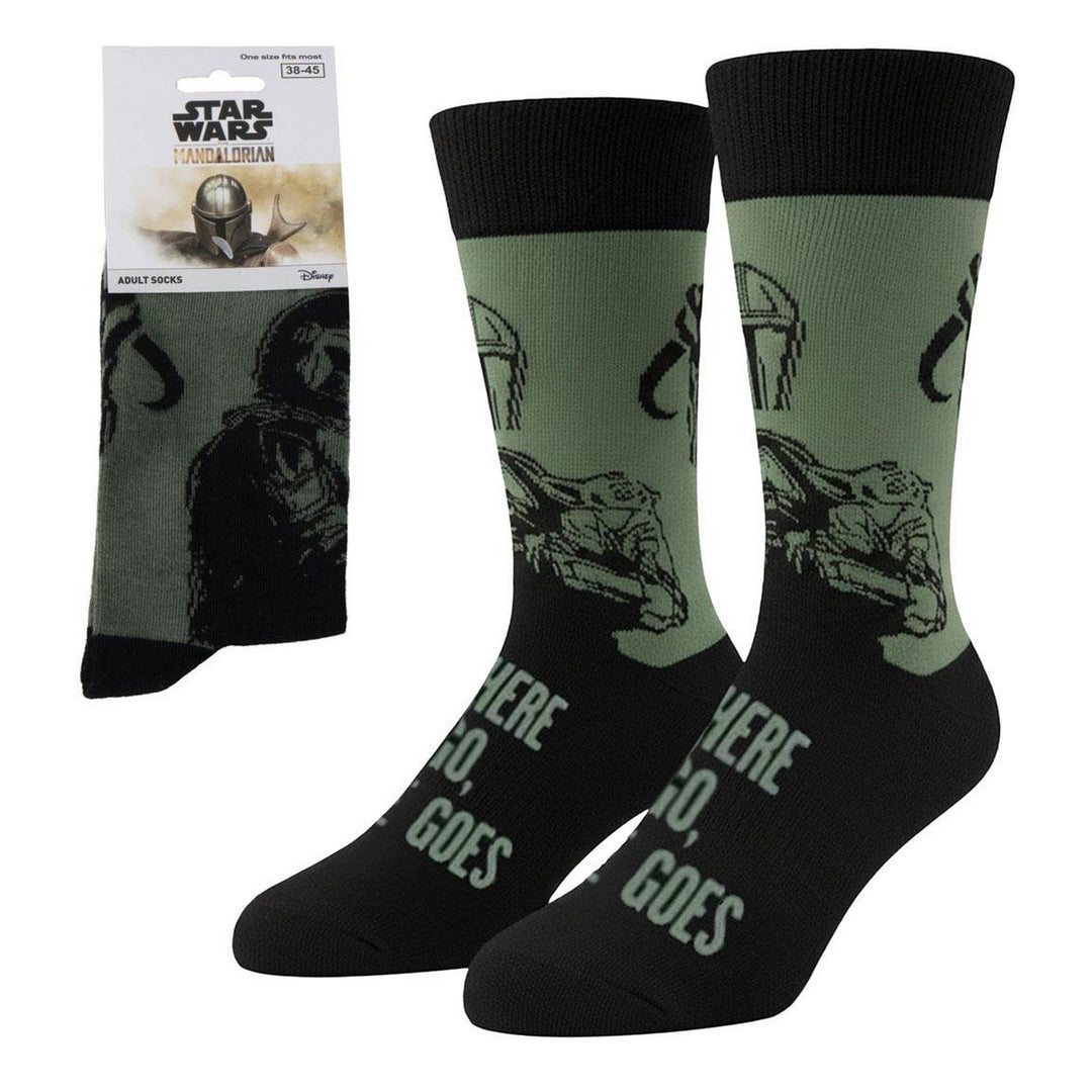 Star Wars Single Pack Socks Adult The Mandalorian 2900003411