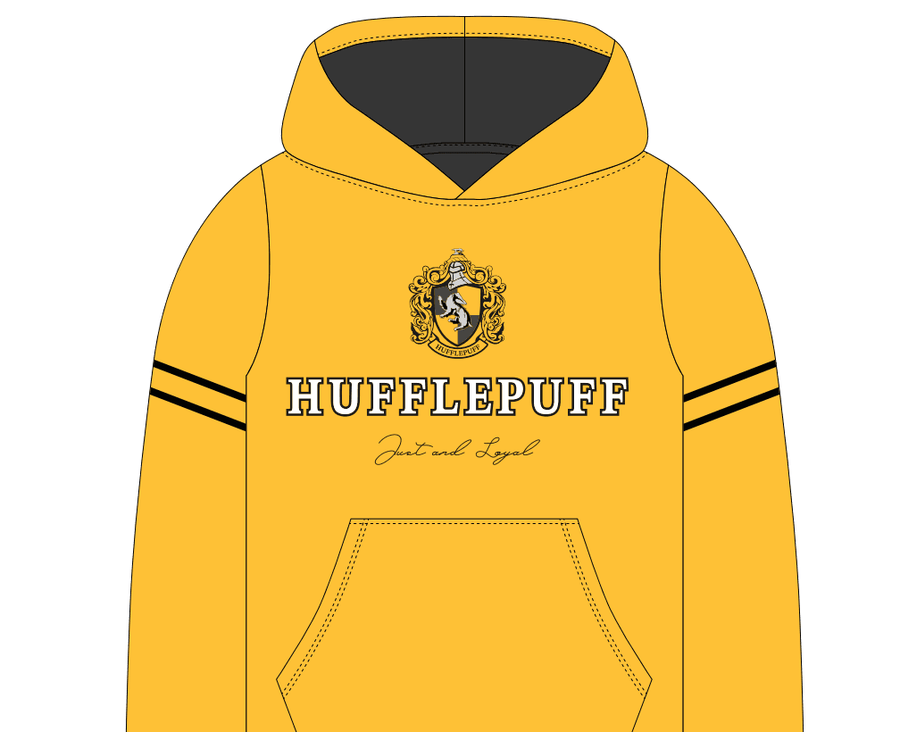 Hufflepuff Hoodie Kids HUFHOD