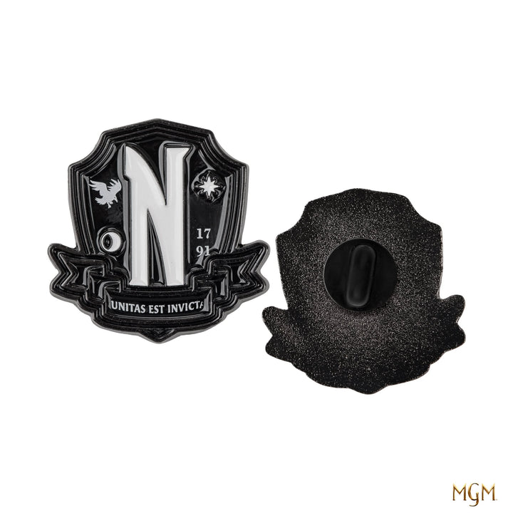 Wednesday Set Of 2 Nevermore Academy Pins CR3270