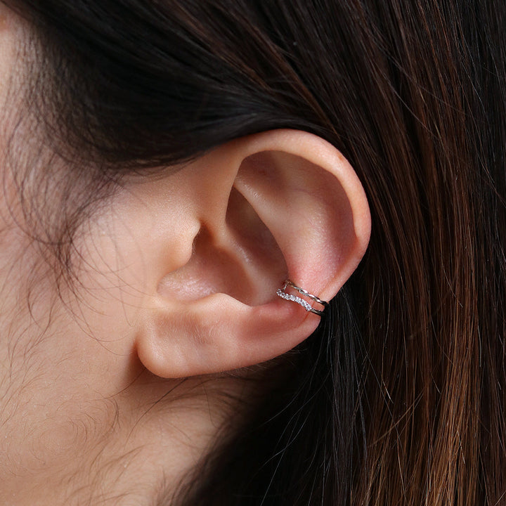 Double Cubic Ear Cuff-2
