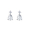 Dew Zirconia Teardrop Stud Earrings 32931CZ