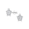 Dew CZ Tortoise Stud Earrings