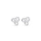 Dew Zirconia Trilogy Knot Stud Earrings 34562CZ