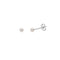 Dew 3mm Button Pearl Stud Earrings