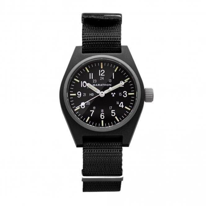 34mm Black General Purpose Mechanical (GPM) Nylon DEFSTAN WatchMarathon WatchesWW194003BK - 0108