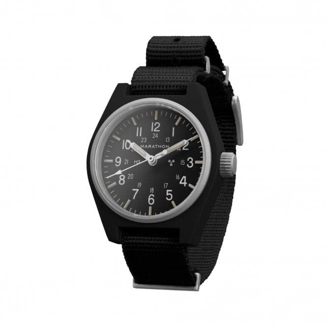 34mm Black General Purpose Mechanical (GPM) Nylon DEFSTAN WatchMarathon WatchesWW194003BK - 0108