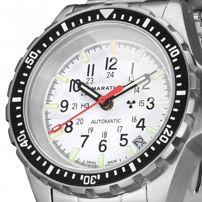 36mm Arctic Edition Medium Diver's Automatic (MSAR Auto) Stainless Steel WatchMarathon WatchesWW194026SS - 0506