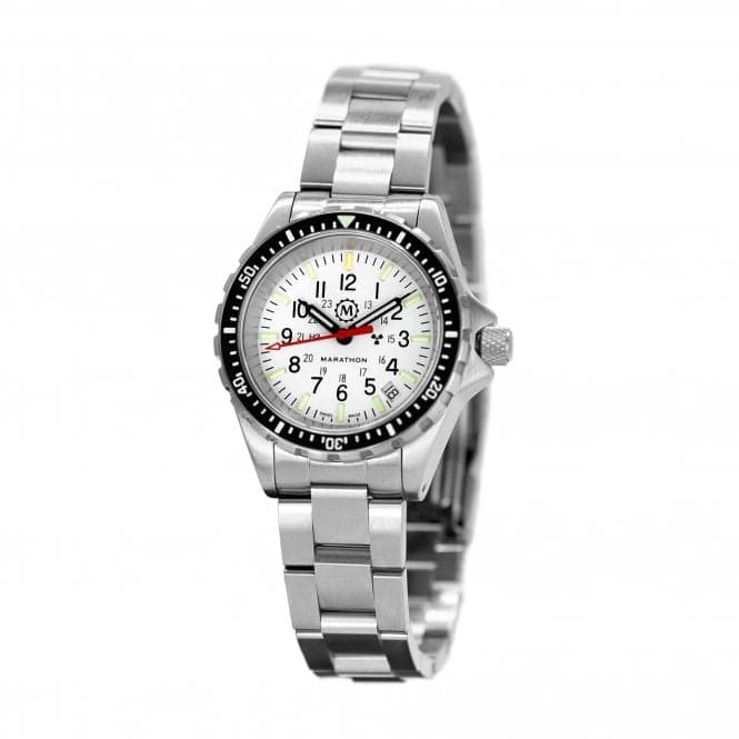 36mm Arctic Edition Medium Diver's Quartz (MSAR Quartz) Stainless Steel WatchMarathon WatchesWW194027SS - 0506