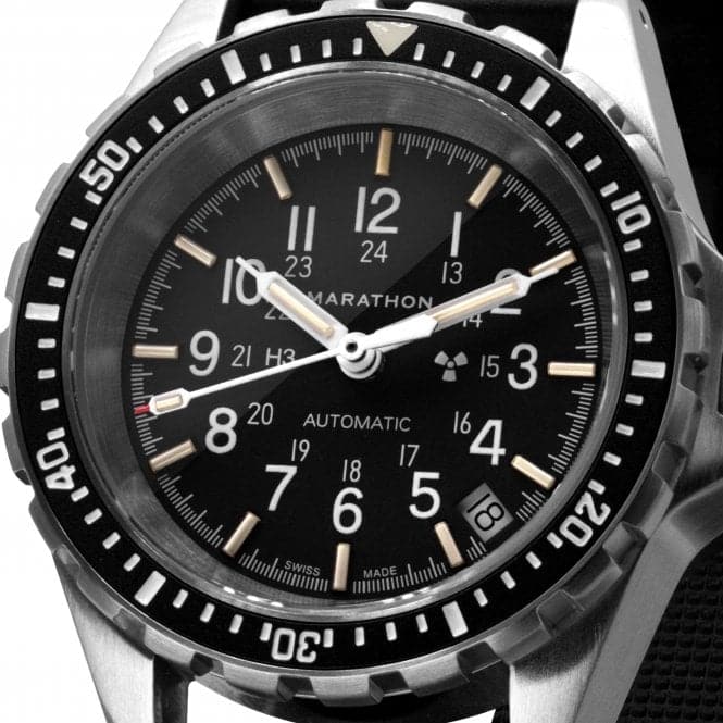 36mm Medium Diver's Automatic (MSAR Auto) Stainless Steel WatchMarathon WatchesWW194026SS - 0108