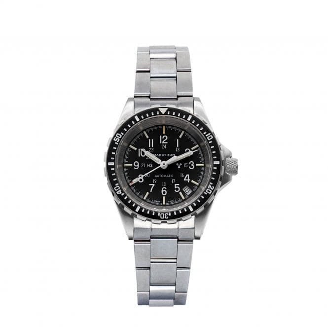 36mm Medium Diver's Automatic (MSAR Auto) Stainless Steel WatchMarathon WatchesWW194026SS - 0108