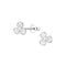Dew Shell Pearl Flower Stud Earrings