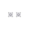 Dew 5mm CZ Square Stud Earrings