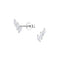 Dew Marquise CZ Linked Stud Earrings