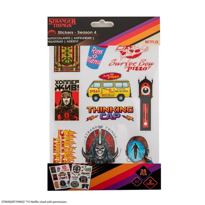 Stranger Things Stickers Season 4 CR5284