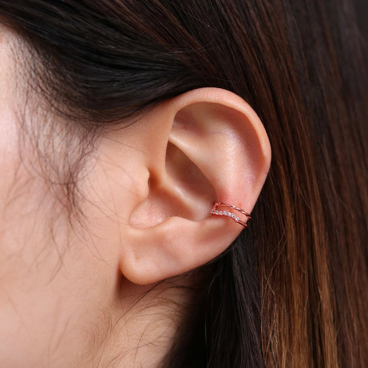 Double Cubic Ear Cuff-3