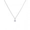 4 Claw Cubic Zirconia Solitaire 0.50ct Pendant P4917DiamonfireP4917