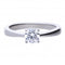 4 Claw Cubic Zirconia Solitaire 0.75ct Ring R3751DiamonfireR3751 16