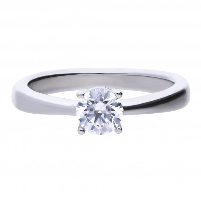 4 Claw Cubic Zirconia Solitaire 0.75ct Ring R3751DiamonfireR3751 16