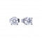 4 Claw Cubic Zirconia Studs 0.50ct E5905DiamonfireE5905