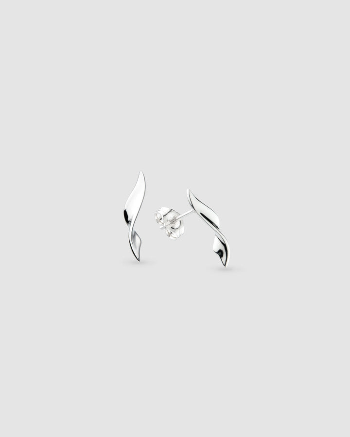 Kit Heath Serenity Curve Small Stud Earrings 41191RP