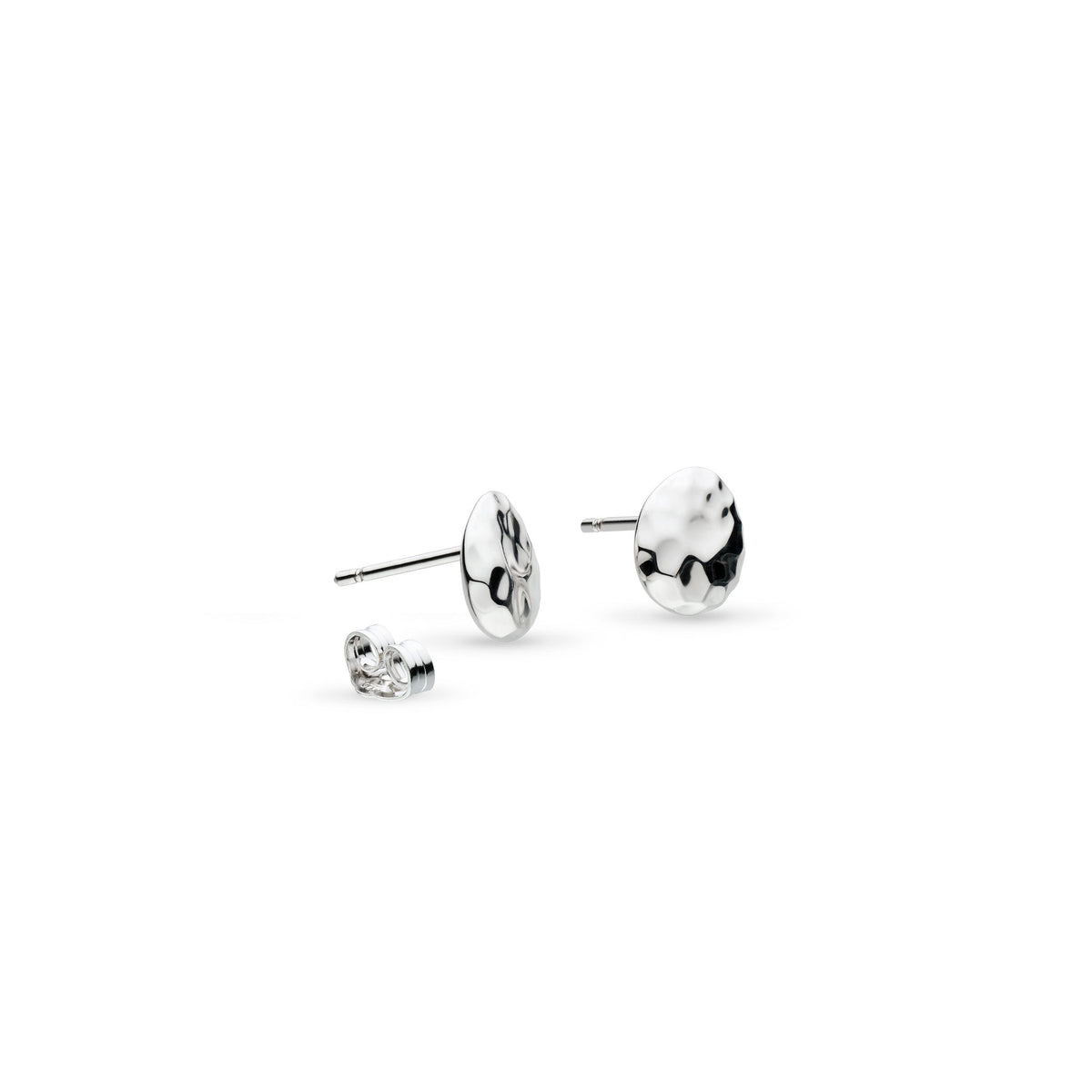 Kit Heath Mirage Reflect Rhodium Plated Stud Earrings 41224RP