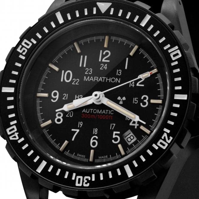 41mm Anthracite Large Diver's Automatic (GSAR) Stainless Steel WatchMarathon WatchesWW194006BK - 0109