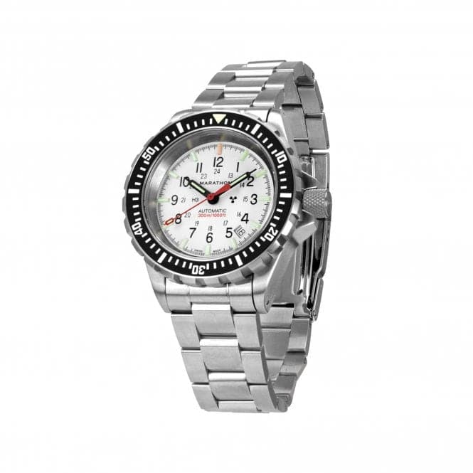 41mm Arctic Edition Large Diver's Automatic (GSAR) Stainless Steel WatchMarathon WatchesWW194006SS - 0513