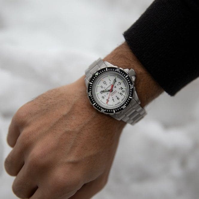 41mm Arctic Edition Large Diver's Automatic (GSAR) Stainless Steel WatchMarathon WatchesWW194006SS - 0513