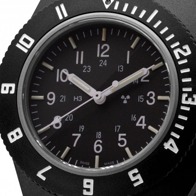 41mm Black Pilot's Navigator Ballistic Nylon WatchMarathon WatchesWW194001BK - 0801