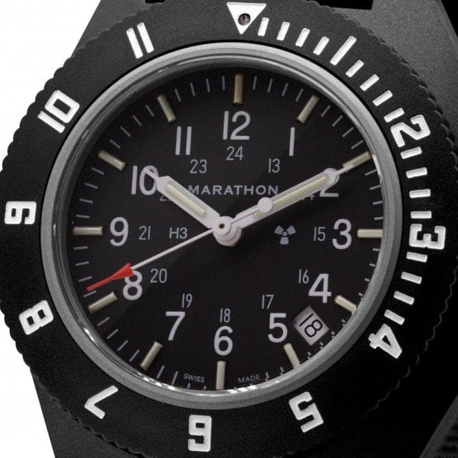 41mm Black Pilot's Navigator Date Ballistic Nylon WatchMarathon WatchesWW194013BK - 0101