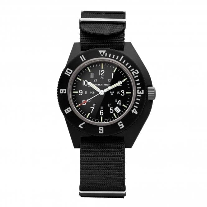 41mm Black Pilot's Navigator Date Nylon DEFSTAN WatchMarathon WatchesWW194013BK - 0117