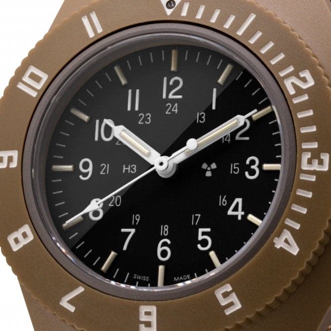 41mm Desert Tan Pilot's Navigator Ballistic Nylon WatchMarathon WatchesWW194001DT - 0802