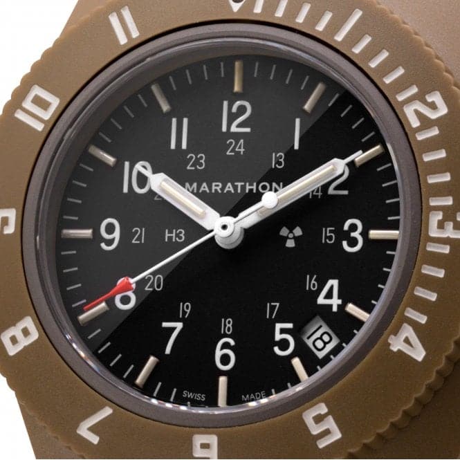 41mm Desert Tan Pilot's Navigator Date Nylon DEFSTAN WatchMarathon WatchesWW194013DT - 0110