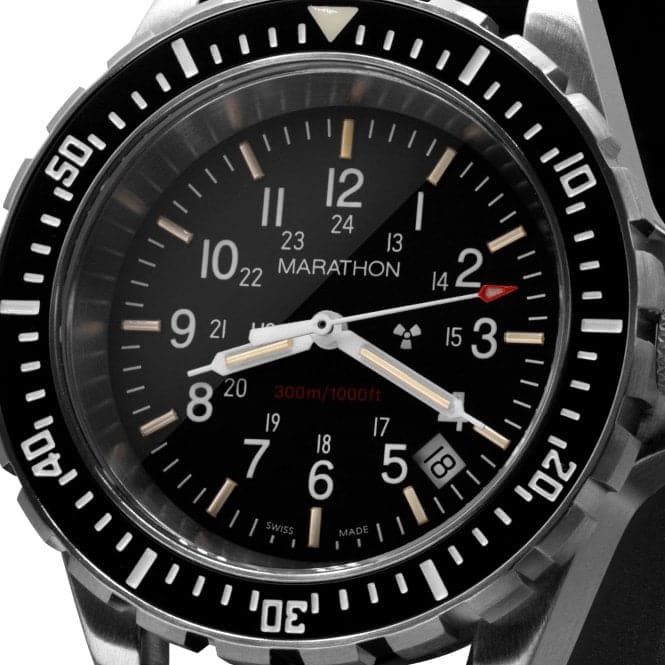41mm Large Diver's Quartz (TSAR) Stainless Steel WatchMarathon WatchesWW194007SS - 0112