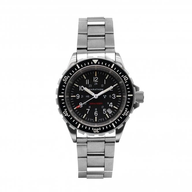 41mm Large Diver's Quartz (TSAR) Stainless Steel WatchMarathon WatchesWW194007SS - 0112